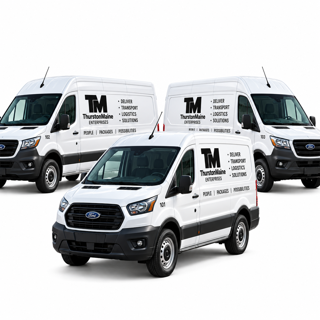 ThurstonMaine delivery vehicle fleet